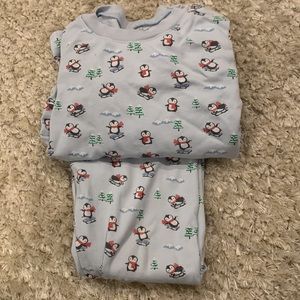 Kissy Kissy Boys Penguin 2PC Pajama Set Blue Size 4